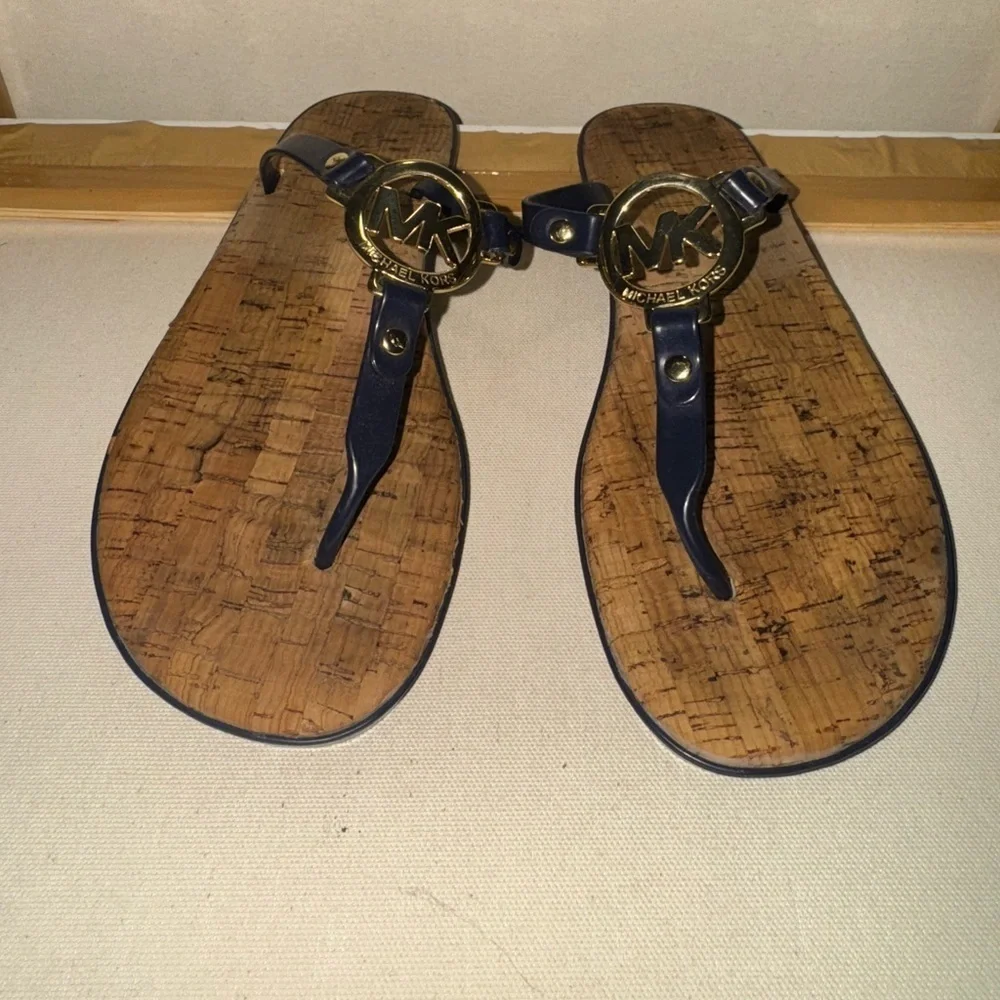 Michael Kors Blue Sandals